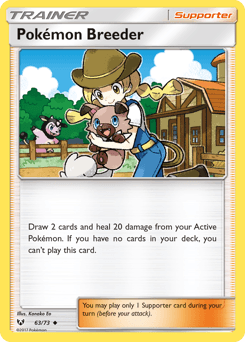 Pokémon Breeder Shining Legends #63