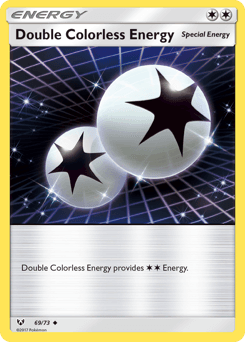 Double Colorless Energy Shining Legends #69