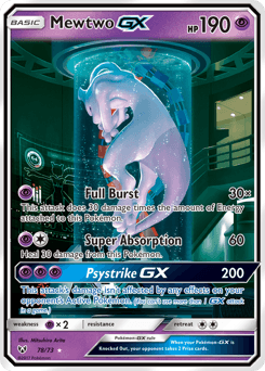 Mewtwo-GX Shining Legends #78