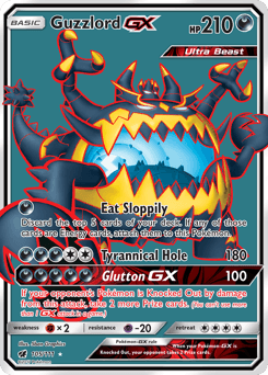 Guzzlord-GX Crimson Invasion #105