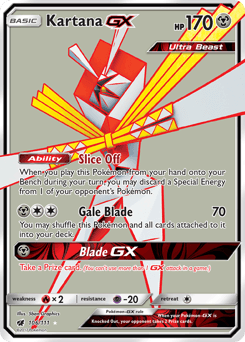 Kartana-GX Crimson Invasion #106