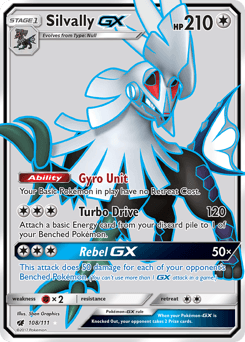 Silvally-GX Crimson Invasion #108