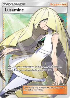 Lusamine Crimson Invasion #110