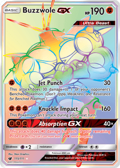 Buzzwole-GX Crimson Invasion #115