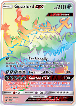 Guzzlord-GX Crimson Invasion #116
