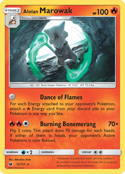 Alolan Marowak Crimson Invasion #12