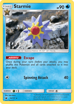 Starmie Crimson Invasion #16