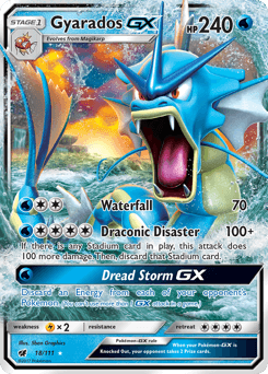 Gyarados-GX Crimson Invasion #18
