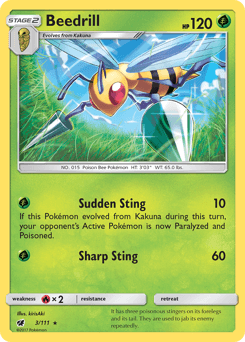 Beedrill Crimson Invasion #3