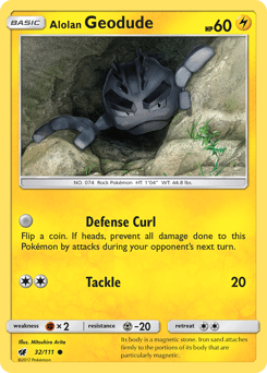 Alolan Geodude Crimson Invasion #32