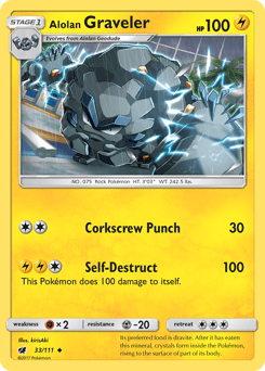 Alolan Graveler Crimson Invasion #33