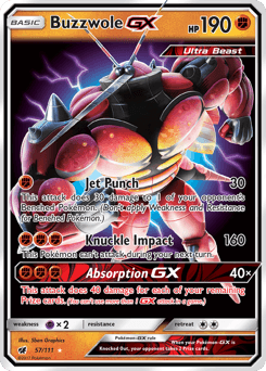 Buzzwole-GX Crimson Invasion #57