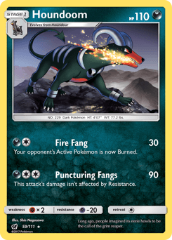 Houndoom Crimson Invasion #59
