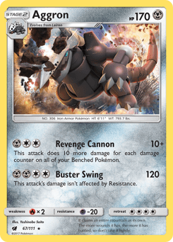 Aggron Crimson Invasion #67