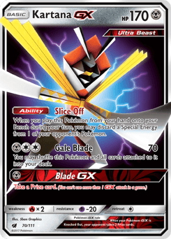 Kartana-GX Crimson Invasion #70