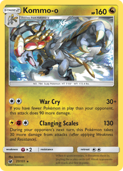 Kommo-o Crimson Invasion #77