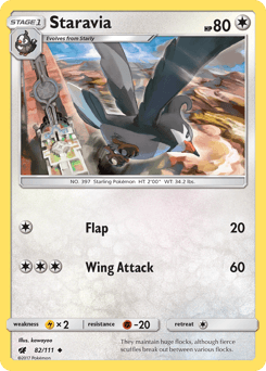 Staravia Crimson Invasion #82