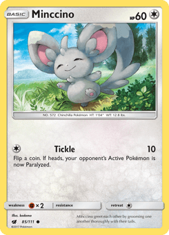 Minccino Crimson Invasion #85