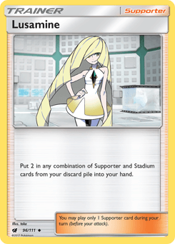 Lusamine Crimson Invasion #96