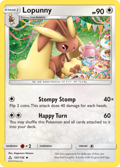 Lopunny Ultra Prism #107