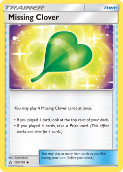 Missing Clover Ultra Prism #129