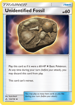 Unidentified Fossil Ultra Prism #134