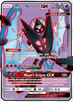 Dawn Wings Necrozma-GX Ultra Prism #143