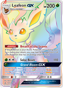 Leafeon-GX Ultra Prism #157