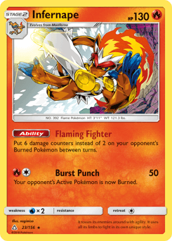 Infernape Ultra Prism #23