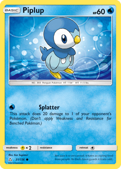 Piplup Ultra Prism #31