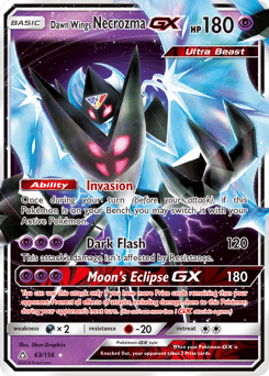 Dawn Wings Necrozma-GX Ultra Prism #63
