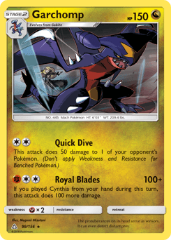 Garchomp Ultra Prism #99
