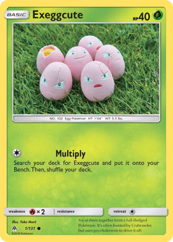 Exeggcute Forbidden Light #1