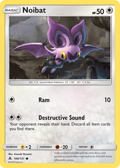Noibat Forbidden Light #100