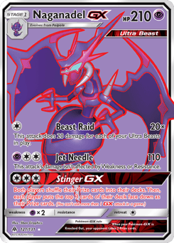 Naganadel-GX Forbidden Light #121