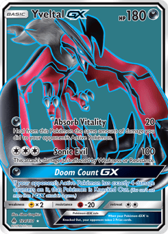 Yveltal-GX Forbidden Light #124