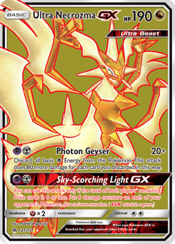 Ultra Necrozma-GX Forbidden Light #127