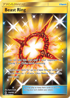 Beast Ring Forbidden Light #141
