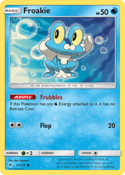 Froakie Forbidden Light #21