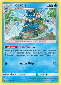 Frogadier Forbidden Light #23