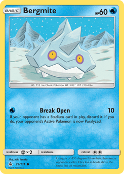 Bergmite Forbidden Light #29
