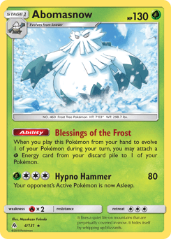 Abomasnow Forbidden Light #4