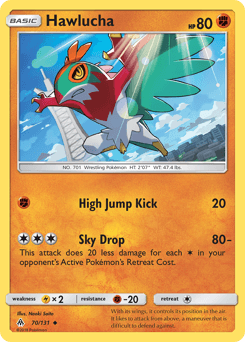 Hawlucha Forbidden Light #70