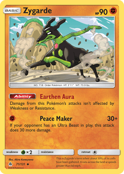 Zygarde Forbidden Light #71