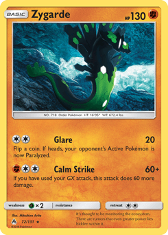 Zygarde Forbidden Light #72