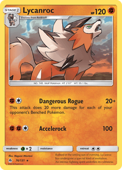 Lycanroc Forbidden Light #76