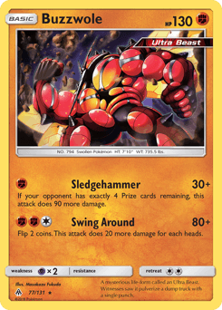 Buzzwole Forbidden Light #77