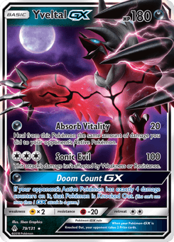 Yveltal-GX Forbidden Light #79