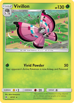 Vivillon Forbidden Light #8