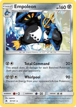 Empoleon Forbidden Light #81